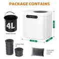 thumbnail image 3 of Advwin 4L Electric Composter for Kitchen, Indoor Compost Bin, 2 Detachable Carbon Filter, Auto-Cleaning, 3 of 10