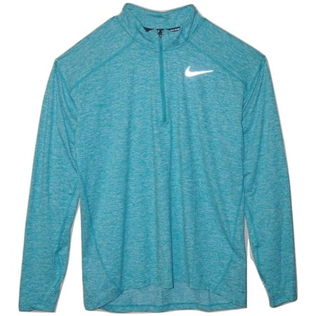 Nike Women's Element Stretch Running Top Green Heather Small