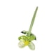 thumbnail image 3 of Mini adorno de flor de vidrio coleccionable, flor artificial decorativa para mamá y esposa. Verde, 3 of 9