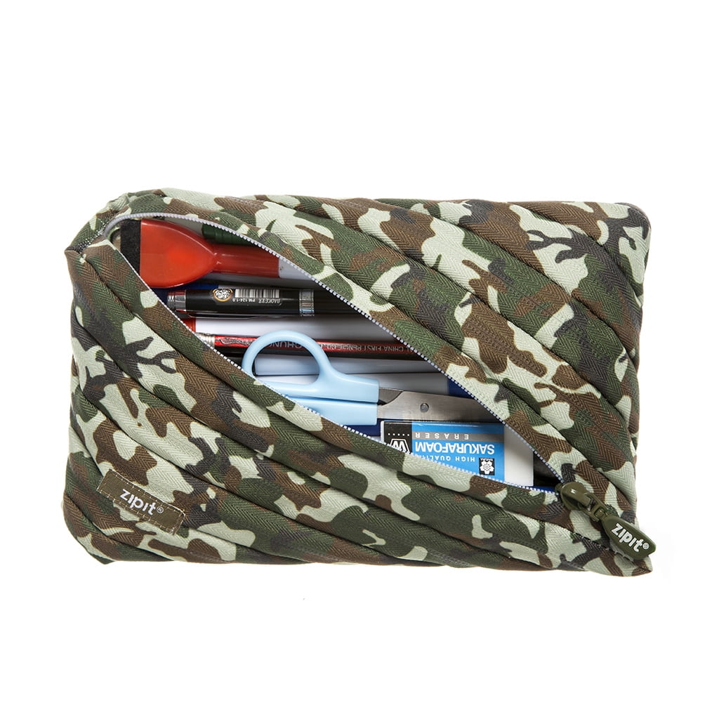 ZIPIT Colorz Large Pencil Case for Boys, Large Capacity Pouch, Holds up