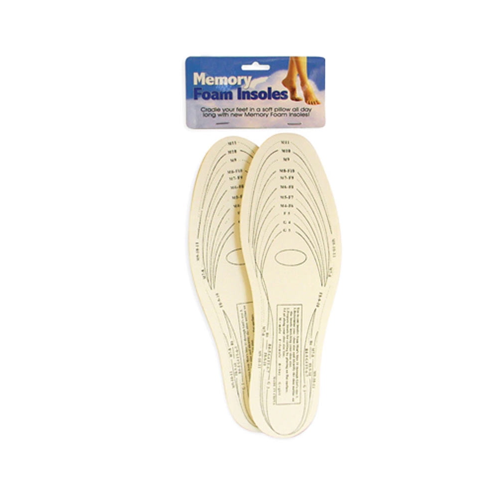 Comfort Foot Memory Insoles - Fits Any Shoe, 1 - Jay C Food Stores