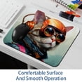thumbnail image 6 of Cat 8.3x9.8 Inch Square Non-Slip Rubber Bottom Mouse Pad, Desk Pad, Desk Mat - Printed Design for Office and Gaming, 6 of 6