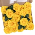 thumbnail image 1 of Rosas Artificiales de Espuma Dorada N&T NIETING 25 Unidades, 18 cm, 1 of 7