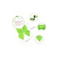 thumbnail image 3 of INSPIRAR CHIC Corbata de moño ajustable para mujeres, 2 piezas, negro+verde, talla única, 3 of 6