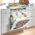 thumbnail image 2 of Yayeee Magnetic Dishwasher Cover for The Front Decoration Home Kitchen Machine Sticker Protector, Game Day, 2 of 6