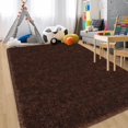 thumbnail image 2 of 6x9 Ft Brown Area Rug for Bedroom Living Room,Washable Soft Shaggy Fluffy Large Chocolate Rugs,Non Slip Fuzzy Furry no Shedding Thick Big Carpets for Nursey Kid Girl Boys Teen Home Chritmas Decor, 2 of 7