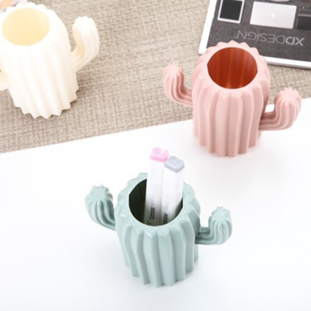 Multifunction Cute Cactus Shaped Magnetic Pen Holder Pencil Pot Home Office Desk Stationery Storage Box Walmart Canada
