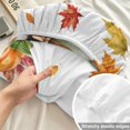 thumbnail image 4 of Twin Sze Fitted Sheet Set - Fall Pumpkins 2 Piece Bedding Sets 16" Deep Pocket Fitted Sheet with 1 Pillowcase, Thanksgiving Maple Branch Country Florals Brushed Microfiber Hotel Luxury Bed Sheets, 4 of 9