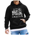 thumbnail image 1 of Wyzesi Sweatshirt Blanket Large Male Rugby Print Sweatshirt Long Sleeve Hooded Sweatshirt, 1 of 4