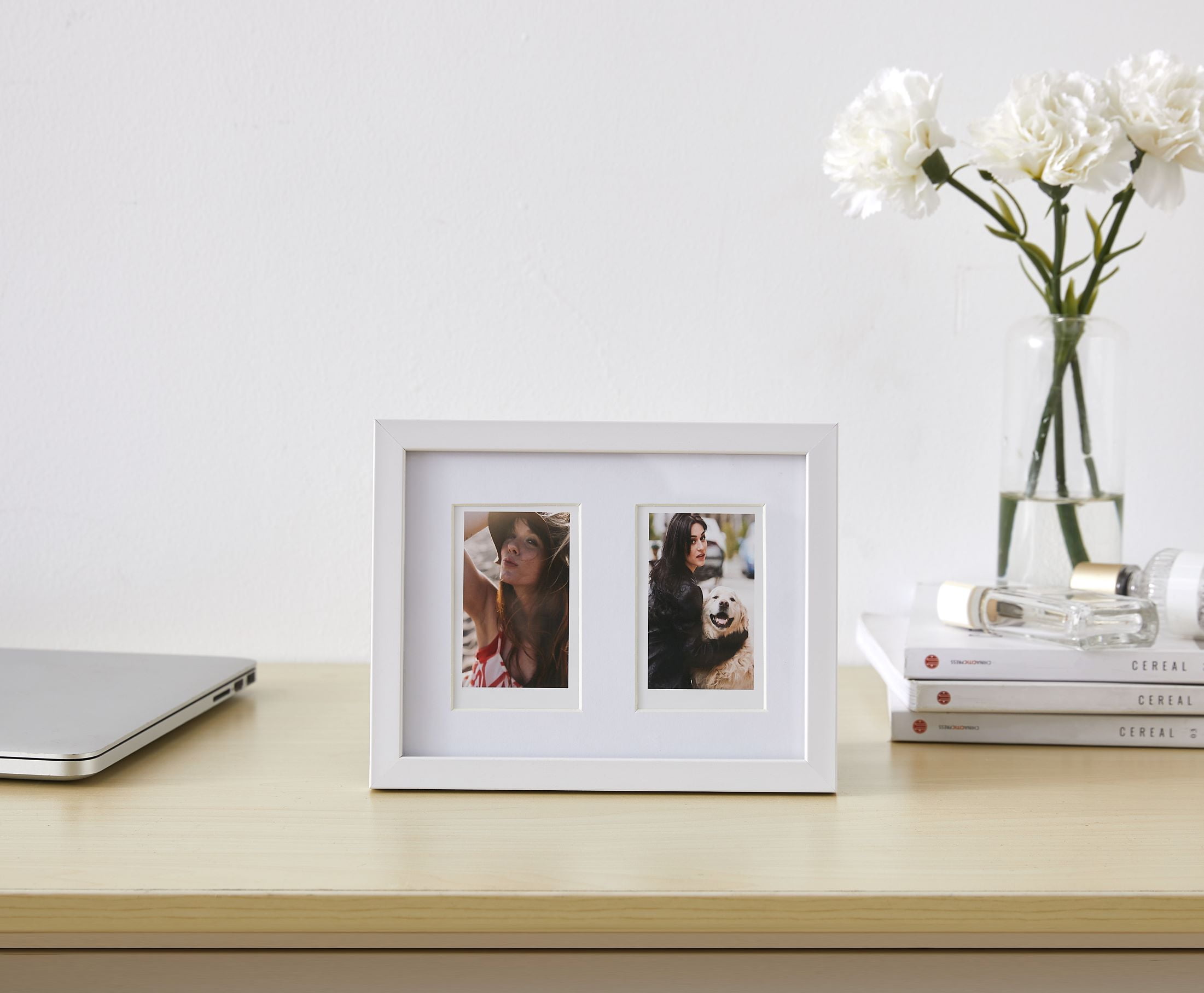 Vivitar Instax Photo Frame, Two Photo Frame for 2.1 x 3.4 or 4 x6; Smooth Finish
