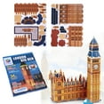 thumbnail image 2 of Puzzle 3D 34 Pièces Grande Architecture Ben Éducatif pour les Enfants Adultes, 2 of 6