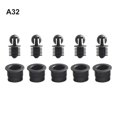 thumbnail image 2 of Bgsha 10 PCS Diy Audio Speaker Buckles Plastic Ball Socket Type Grill Guides Peg Kit, 2 of 9