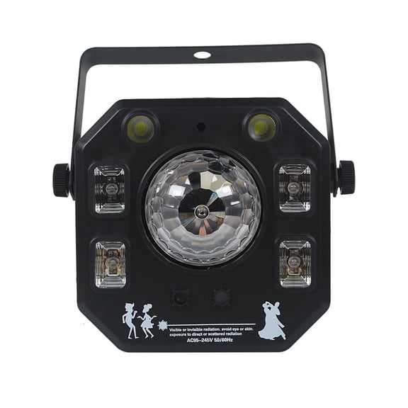 4in1 LED Effect Light Magic Ball Strobe UV 4 In 1 Effect Light Stage Light With Remote ,Easy to Install