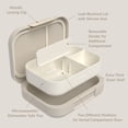 thumbnail image 3 of Bentgo® Modern Bento-Style Lunch Box for Adults, Teens, and Larger Appetites; BPA-Free , Leak-Resistant, Dishwasher/Microwave Safe - Sandstone, 3 of 8