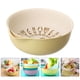 thumbnail image 3 of Colador de cocina 2 en 1, juego de cuencos y colador de plástico con soporte para almacenamiento, 3 of 5