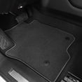 thumbnail image 2 of Ikon Motorsports Compatible with 2021-2023 Chevrolet Suburban Tahoe GMC Yukon Floor Mats Gray Nylon Car Floor Mats Carpet Front Second Row 4PCS Set, 2 of 7
