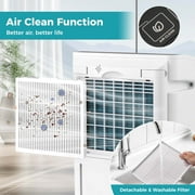 Costway 19-Pint(DOE) Dehumidifier for Home and Basement with 4 Modes 3-Color Indicator 24H Timer 4,500 Sq.ft Coverage Area (MAX 57Pint at 95°F, 90%RH)