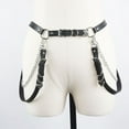 thumbnail image 1 of Cinturón de cadena punk Salvador para mujer y niñas accesorios de joyería para el cuerpo Rave, 1 of 8