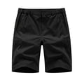 thumbnail image 3 of Zimjoy Men's Hiking Cargo Shorts Lightweight Outdoor Shorts Quick Dry Golf Camping Casual Fishing with Zipper Pockets Black M, 3 of 5