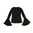 thumbnail image 2 of bar III Womens Textured Knit Blouse, Brown, XX-Small, 2 of 2