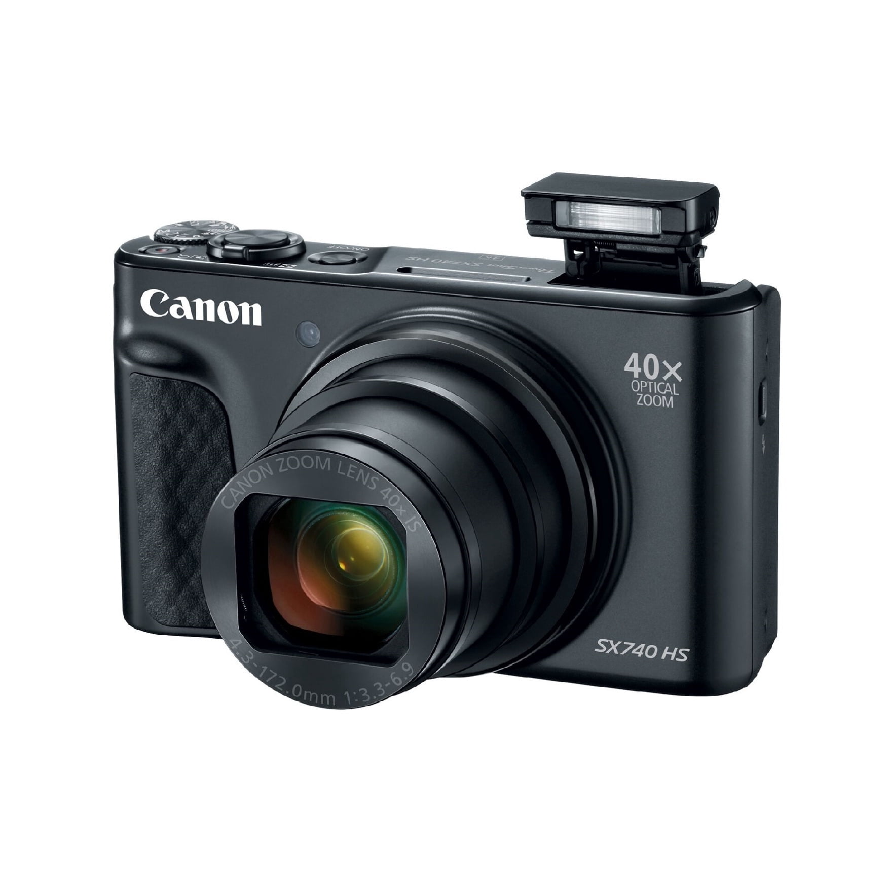 Canon, Digital Camera, 20.3MP, 40x Zoom, 4K Video, Wi-Fi - Walmart.com