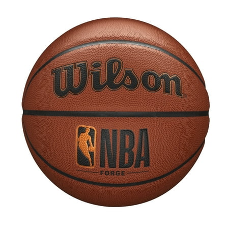 Wilson NBA Forge Indoor/Outdoor Basketball  Brown  28.5 in.