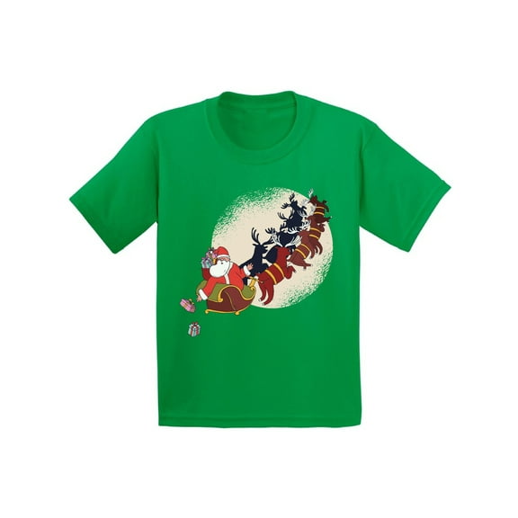 Awkward Styles Christmas T-Shirt for Boys Girls Xmas Gifts Santa Kids T Shirts