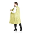 thumbnail image 3 of Chaleco largo tipo gamuza Roman Fashion Tallas Extras 3905 Verde claro Unitalla, 3 of 5