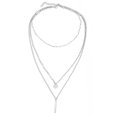 thumbnail image 3 of Gargantilla de cadena para mujer adorno gargantilla delicada collar cadena de clavícula para regalo FLhrweasw Para estrenar, 3 of 4