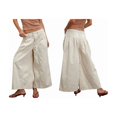 thumbnail image 3 of Pantalones Vaqueros Anchos para Mujer, Holgados, con Cintura Elástica, Botones, Estilo Boyfriend, Informales, Sueltos, con Bolsillos. Beige S, 3 of 8