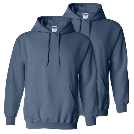 Garnet Mens Sweatshirt - Gildan Adult Preshrunk Hooded Sweatshirt, Pack of 2