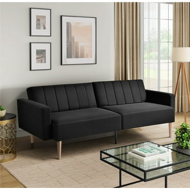 Serta Foxtrot Modern Sofa Bed, Charcoal Fabric