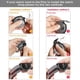 thumbnail image 3 of Correa de nailon para reloj Garmin Fenix ​​7/6 Pro/5/5 Plus (22 mm gris), 3 of 7