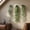 grey green, variant on KIRIFLY Indoor Faux Hanging Greenery Eucalyptus Plants (3 Pack)