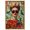 Gold Frame, variant on Birds and Icon Floral Canvas Iconic Portraits by Art Remedy, Gallery Wrapped, 36 x 54