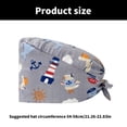 thumbnail image 3 of URTERYSER Fashionable Medicals Nursing Hat with Sweatband Beautiful Print Hat Light weight for Medicals Professionals Color 3, 3 of 6