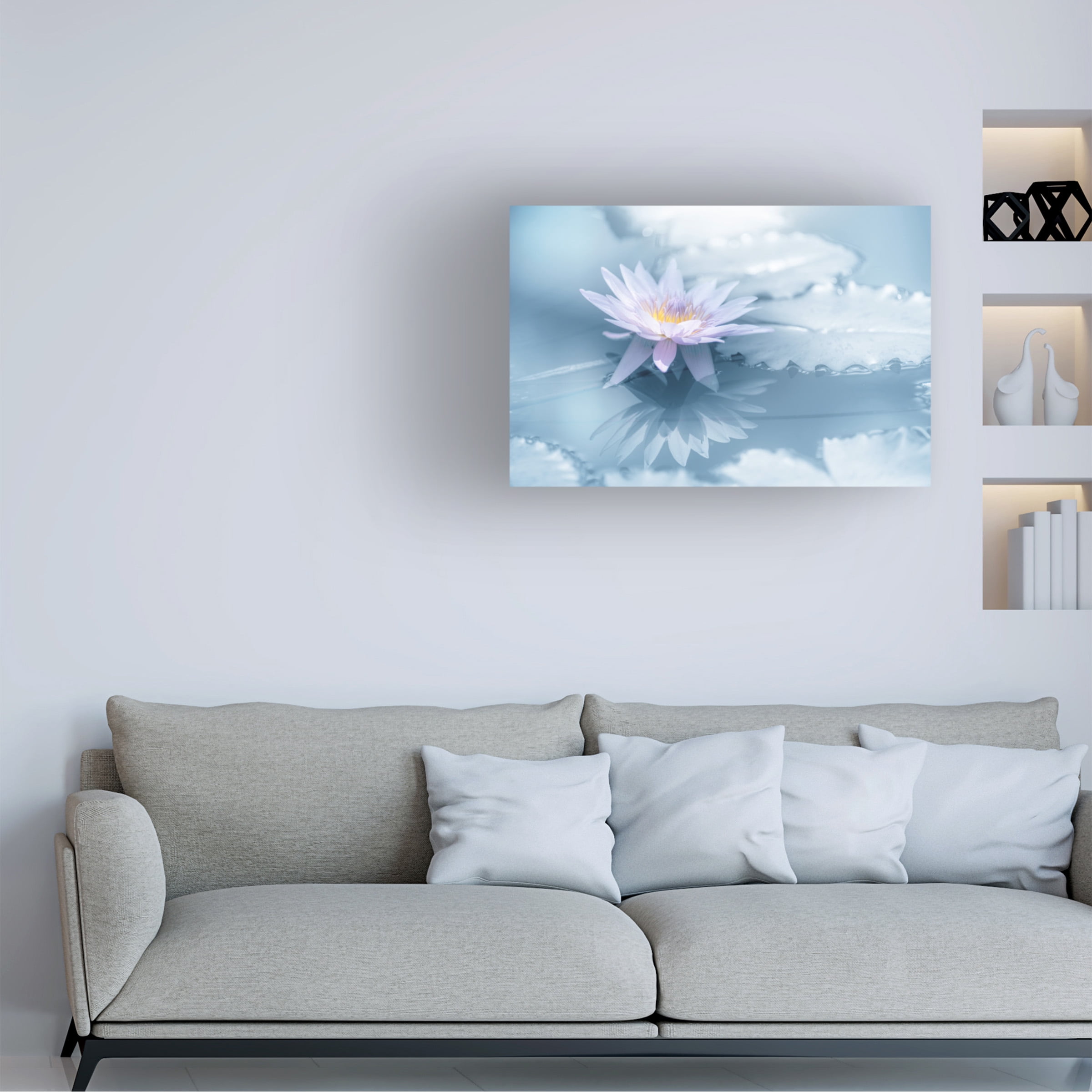 Takashi Suzuki 'Reflection' Canvas Art