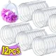 thumbnail image 2 of Bolas navideñas transparentes de 5/6/8/10 cm, bolas huecas de plástico rellenables para hacer tú mismo, adornos colgantes para árbol de Navidad, regalos para fiestas en el hogar, caja de decoración, 2 of 5