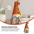 thumbnail image 5 of Holzlrgus Fall Gnomes Plush Thanksgiving Decorations Autumn Tomte Handmade Swedish Gnome Mr and Mrs Scandinavian Gnomes Thanksgiving Day Gift Gnomes Decorations Table Ornaments 2Pcs, 5 of 7
