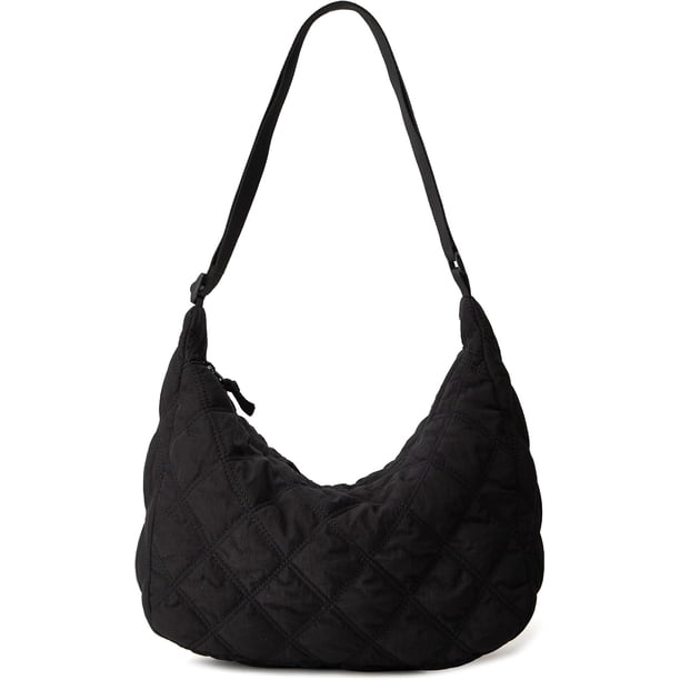 Hobo Bolsas para mujer, bolsa acolchada y esponjosa, bolsa cruzada, bonita, acolchada, bolsa de hombro 2023