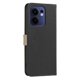 thumbnail image 3 of Oppo Reno13 F 5G Leather Case Floral Pattern Phone Cover with RFID Wallet Stand | BINFEN COLOR BF36, 3 of 5