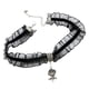 thumbnail image 1 of Collar con diseño de rosa láser para mujer, cadena de clavícula con personalidad única, color negro, 1 of 8