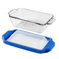 Anchor Hocking Glass Loaf Pan with Lid, 1.5 Quart
