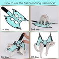 thumbnail image 2 of TONG-hamaca para el cuidado de gatos, ayuda para gatos y perros, reparación de uñas en la belleza, bolsa de sujeción, accesorios para mascotas, 2 of 5