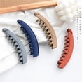 thumbnail image 2 of Pinzas de plátano Soidarity grandes, antideslizante, para coletas, accesorios para el cabello, Cuidado del cabello, negro, 2 of 6