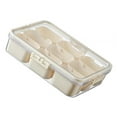 thumbnail image 4 of Tnarru Snack Box Container Divided Serving Tray Holder Waterproof Snack Organizer Portable Platter for Fruits Vegetable Work Camping, 4 of 8