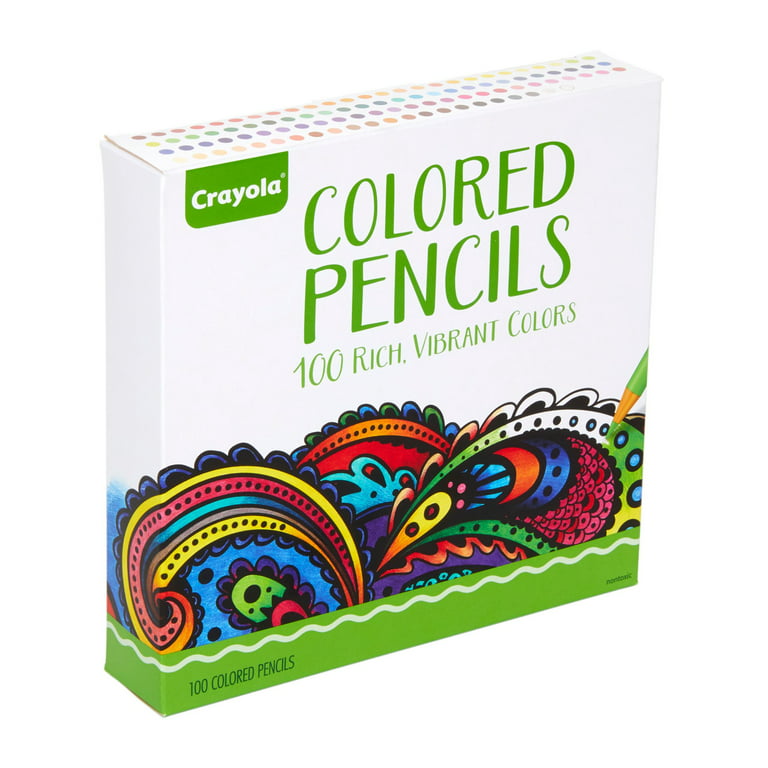 Crayola Colored Pencils - Assorted Colors, Set of 100