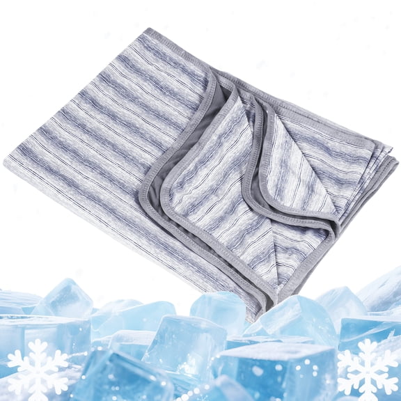 Catalonia Cooling Blanket for Hot Sleepers, Summer Bed Blanket for Warm Night Sweat, Cool Sofa Throw Blanket for Hot Flashes, Soft Thin Lightweight Blanket for Adults Kids