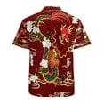 thumbnail image 3 of High Quality Hawaiian Shirts for Men Short Sleeve Aloha Beach Shirt Floral Summer Casual Button Down Shirts Blouses T6HGOU, 3 of 7