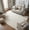 Cream, Ivory, Linen / Kazuto KJMHPA3, variant on Hauteloom Kazuto Wool Living Room, Bedroom Area Rug - Contemporary - Cream, Ivory, Linen - 2' x 3'